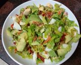 Foto del paso 2 de la receta: Poke de ensalada con tacos de jamón serrano, huevo duro y aguacate