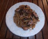 Φωτογραφία βήματος 17 της συνταγής Linguini με μικρά καλαμαράκια σε βαθυ-κόκκινη σάλτσα