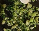 Pas rețetă Omletă cu broccoli, ceapă verde și mărar ! 1 fotografie