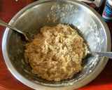 A picture of step 6 of Banana Blueberry Muffin (Vegan).