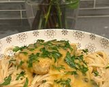 A picture of step 14 of Tofu Piccata.