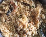 A picture of step 7 of Mutton biryani.