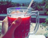 A picture of step 3 of Pomegranate Juice.