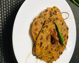 A picture of step 9 of Spring onion paratha.
