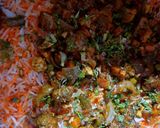 A picture of step 11 of Veg Dum biryani.