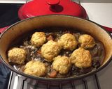 A picture of step 5 of Casserole with dumplings.