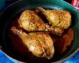 A picture of step 4 of Chicken Tangdi Kabab.
