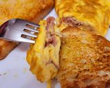Foto del paso 4 de la receta Sándwich de tortilla de jamón con tostadas