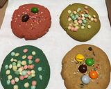 Foto langkah ke 9 dari resep Cookies monster warna warni🍪.