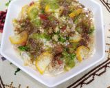 A picture of step 7 of Mango Chutney Chaat.