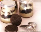 Foto langkah ke 4 dari resep Energen cheese oreo cake lumer.