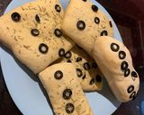 Foto del paso 9 de la receta: Ciabatta con relleno de Queso de cabra con especias, jamón serrano, espinacas y crema de balsámico