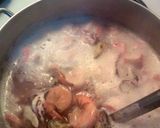 A picture of step 2 of coctail de camaron.