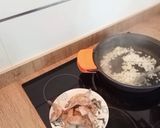 Foto del paso 1 de la receta Arroz con muslitos de codorniz y champiñones