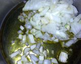 A picture of step 2 of Sig's spicy hot dip appetizer.