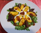 Foto del paso 7 de la receta: Ensalada de mozzarella, melocotón y salsa de mermelada de tomate