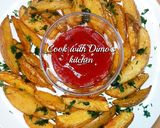 صورة لخطوة 6 من وصفة بطاطس ودجز فى الفرن 👌👌😋😋