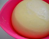 Foto langkah ke 2 dari resep Roti Tawar  Kenyal Tanpa Mikser.