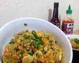 Foto del paso 8 de la receta: Yakimeshi con pollo