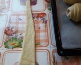 Virslivel töltött croissant recept fázis 6 fotója