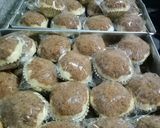 Foto langkah ke 4 dari resep Roti abon no ulen, no mikser, cuma aduk aduk... lembut sampai 4 hari.