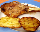 Foto del paso 6 de la receta: Lechal al horno con manzanas y patatas asadas
