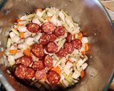 Kuktás Tejszínes zöldbableves recept fázis 4 fotója