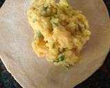 Stuffed chapati # authors marathon recipe step 2 photo