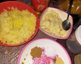 A picture of step 2 of Potato finger strips.