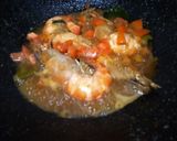 Foto langkah ke 4 dari resep Udang Saos Tiram.