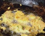 A picture of step 8 of Omlet Pakoray 😋😋.