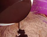 Foto langkah ke 3 dari resep Brownies almond.