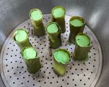 Foto langkah ke 6 dari resep Kue Putu Bambu.