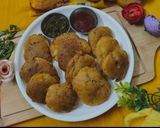 बेसन आलू पकौड़ा रेसिपी चरण 3 फोटो