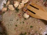 Vieiras con Salsa de Coral