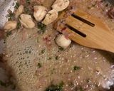 A picture of step 2 of Scallops with Coral Sauce.