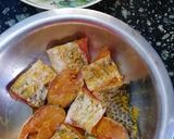 ফুলকপি আর ধনেপাতা দিয়ে রুই মাছের পাতলা ঝোল (macher patla jhol recipe in Bengali) রেসিপির ধাপ 1 ছবি