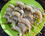 Foto langkah ke 2 dari resep Udang Bakar Madu.