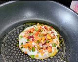 A picture of step 4 of Mixed Vegetable Uttapam.