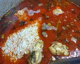A picture of step 6 of Chicken Biryani.