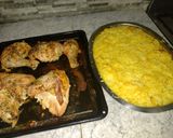 Foto del paso 4 de la receta: Pollo al limón con papas a la crema