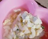 Foto langkah ke 4 dari resep Sup Macarroni Telur Tahu (Mpasi 1th+).