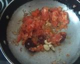 A picture of step 5 of Butter Chicken.