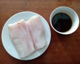Hình bước làm 1 của món Cá lóc áp chảo Teriyaki