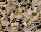 A picture of step 5 of Fried Buttermilk Slaw.