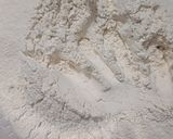 A picture of step 2 of Cashew khoya poli.