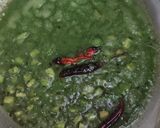 A picture of step 3 of Coriander and garlic khichdi.