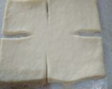 A picture of step 3 of Chicken ball stuffed flower bread.