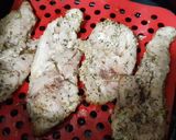 Foto del paso 2 de la receta Filetes de contramuslos de pavo en AirFryer