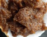 A picture of step 2 of Vegan Oil free Fig Walnut Halwa.